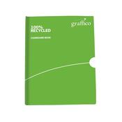 Graffico by 5 Star Recycled Casebound Notebook 160pg A4 EN08054
