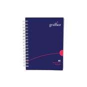Graffico by 5 Star Polypropylene Wirebound Notebook 140pg A6 EN08826