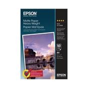Epson Matte Inkjet Paper Heavyweight A4 167gsm (Pack of 50) C13S041256 image