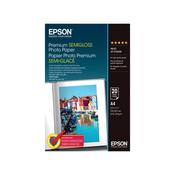 Epson Premium Semi-Gloss Photo Paper A4 251gsm (Pack of 20) C13S041332 image