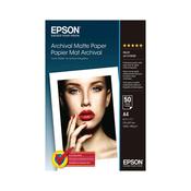 Epson Archival Matte Paper A4 189gsm (Pack of 50) C13S041342 image