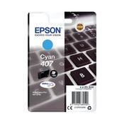 Epson 407 Keyboard DURABrite Ultra Ink Cartridge Cyan C13T07U240
