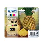 Epson 604XL/604 Pineapple Ink Cartridge High Yield CMYK Multipack C13T10H94010 image