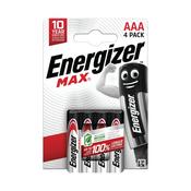Energizer Max AAA Battery (Pack of 4) E303325600