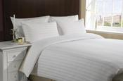 VL Satin Stripe Duvet Sets Single (Pack of 16) E0106