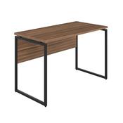 5 Star Vexo Desk with Modesty Panel 1200mm Dark Walnut/Black FS646613