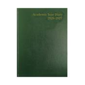 5 Star Academic Diary Week To View A4 Green 2026-2027 KF3A4AGN26