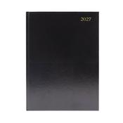 Desk Diary 2 Day Per Page A5 Black 2027 KFA52BK27 image