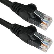 5 Star RJ45 Cable LSOH Moulded Network Cable Cat6 Black 5m FS676223