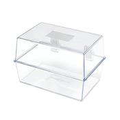 5 Star Card Index Box 6x4 Inch Crystal FS677017