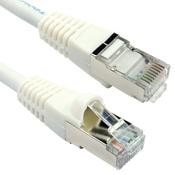 5 Star Cat6A S/STP LSOH Patch Cable Snagless 10m White FS686992 image