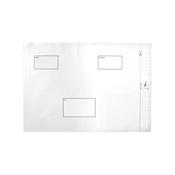 5 Star Waterproof Polythene Envelope Peel/Seal 360x430mm 50mm Flap Opaque (Pack of 100) 935795