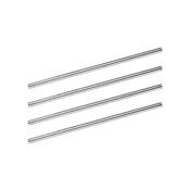 5 Star Risers for Letter Tray Chrome Plated 152mm (Pack of 4) 938020
