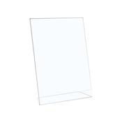 5 Star Sign Holder Portrait Slanted A4 Clear 938546