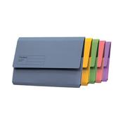 Exacompta Guildhall Document Wallet Foolscap Assorted (Pack of 50) GDW1-AST
