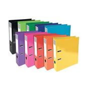 Exacompta Iderama 70mm Lever Arch File A4 Assorted (Pack of 10) 53629E image