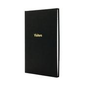 Exacompta Guildhall Company Visitors Book 160 Pages Black 1809