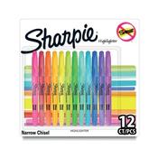 Sharpie Pocket Highlighters Chisel Tip Assorted (Pack of 12) 2223753