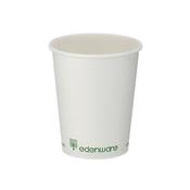 Go-Pak Single Wall Coffee Cup 8oz PLA Lined 20x50 Cups White (Pack of 1000) B01022EU image