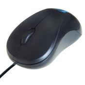 connektgear 3 Button Optical Scroll Mouse Black 24-0542
