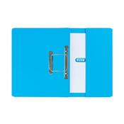 Elba Spring Pocket File Mediumweight Foolscap Blue (Pack of 25) 100090146