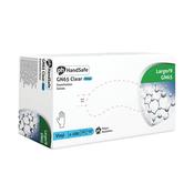 Handsafe Powder-Free Vinyl Gloves Large Clear (Pack of 100) GN65 image