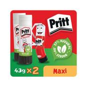 Pritt Stick Glue Stick 43g (Pack of 2) 1485357