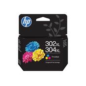 HP 302XL/304XL Original Ink Cartridge High Yield Tri-color B7RT8AE