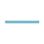 Helix Shatterproof Ruler Gridded 45cm/18inch Blue Pack of 10