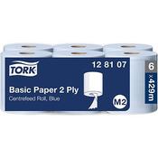 Tork M2 Blue Centrefeed Basic Paper Towel Roll 150m (Pack of 6) image