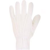 Arco White Cotton PVC-Microdot Gloves Large (Pack of 12)