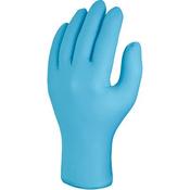 Skytec Utah Blue PF Nitrile Disposable Gloves M (Pack of 100)