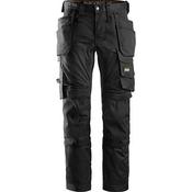 Snickers Workwear AllroundWork 6241 Men's Black Trousers with Holster Pockets 31S 092