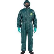 Ansell AlphaTec 4000 Model 111 Green Chemical Coverall M