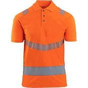 Arco Responsible Orange Hi-Vis Polo Shirt 2XL
