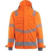 Arco Responsible Orange Waterproof Hi-Vis Coat 2XL