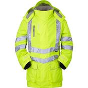 Pulsar P421 Yellow Interactive Men's Waterproof Hi-Vis Coat 2XL