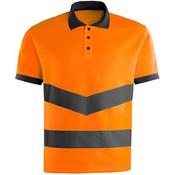 Arco Orange Hi-Vis Polo Shirt S