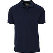 Trojan Navy Antibacterial Wicking Polo Shirt L