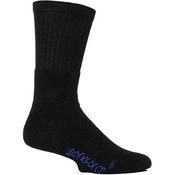 Workforce 3777 Black Cushioned Work Socks Pairs 6-11 (Pack of 2)
