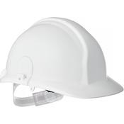Arco Champion Plus White Unvented Slip-Ratchet Safety Helmet