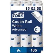 Tork Advanced C1 White Couch Roll (Pack of 9)