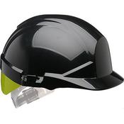 Centurion Reflex Black/Hi-Vis Yellow Slip-Ratchet Safety Helmet image