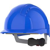 JSP EvoLite Blue Vented Wheel-Ratchet Safety Helmet image