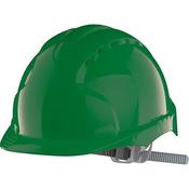 JSP Evo3 Green Vented Slip-Ratchet Safety Helmet image