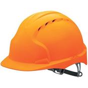 JSP Evo3 Orange Vented Slip-Ratchet Safety Helmet image