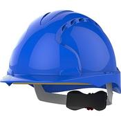 JSP Evo3 Blue Vented Wheel-Ratchet Safety Helmet image