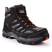 Trojan Hyperion Grey S1P Safety Hiker Boots 9
