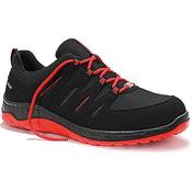 Elten Maddox Black/Red S3 ESD Safety Trainers 13 48