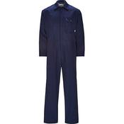 Trojan Men's Navy Stud-Front Overalls XL T